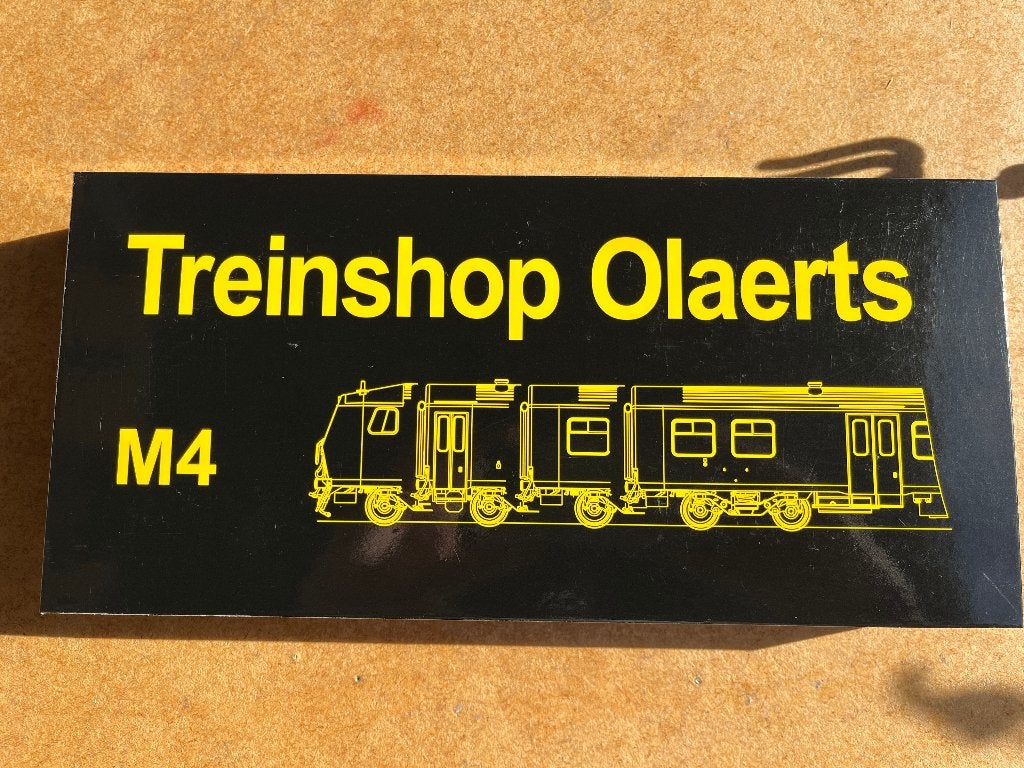 Treinshop Olaerts M4 New Look SNCB AC HO 2 pcs., Neuf, Autres marques, Courant alternatif, Set de Trains