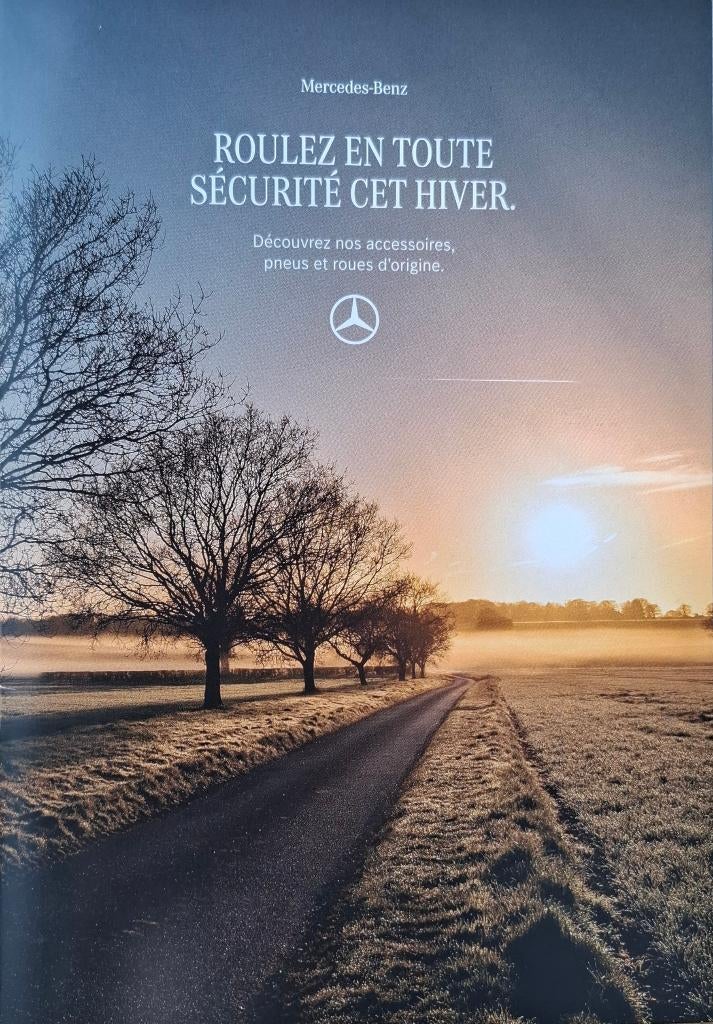 KIT HIVER JANTE ALU 18' TPMS OFFICIEL MERCEDES POUR CLASSE A, Pneus et Jantes, Pneus hiver, Véhicule de tourisme, 18 pouces