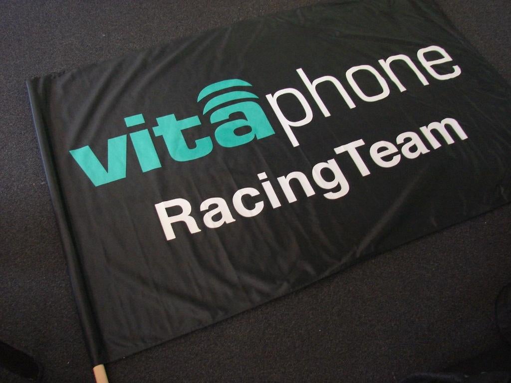 Drapeau Maserati Vitaphone, Enlèvement ou Envoi, Comme neuf