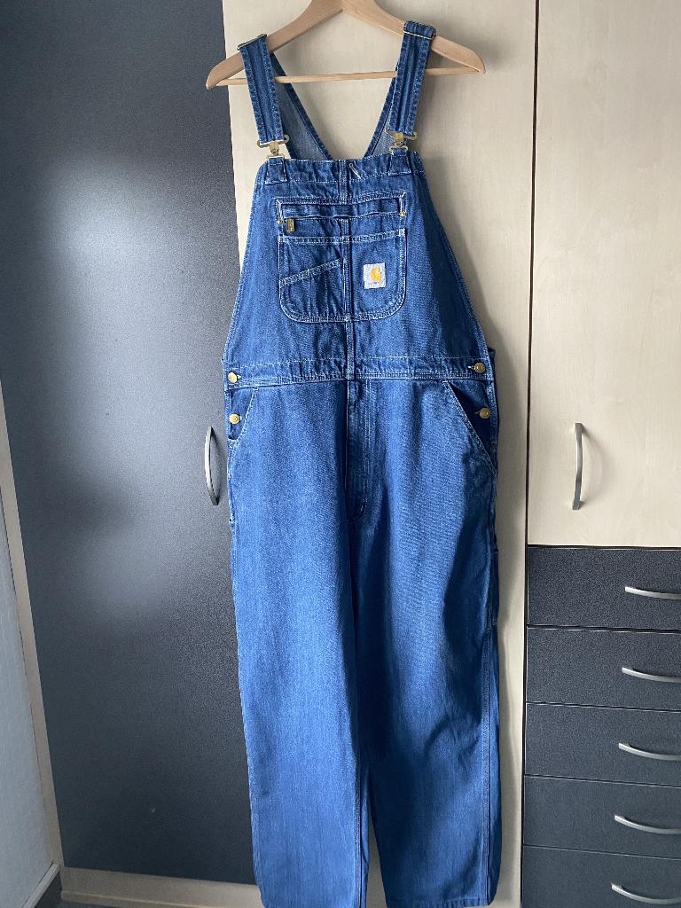 Carhartt Jeans overall heren, Vêtements | Hommes, Jeans, Carhartt, Comme neuf, Bleu, W36 - W38 (confection 52/54)