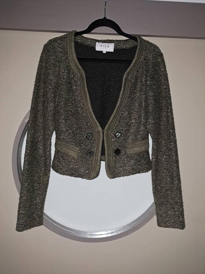 Vila Jasje - Stijlvol en Comfortabel, L, Kleding | Dames, Jasjes, Kostuums en Pakken, Maat 38/40 (M), Vila, Ophalen of Verzenden