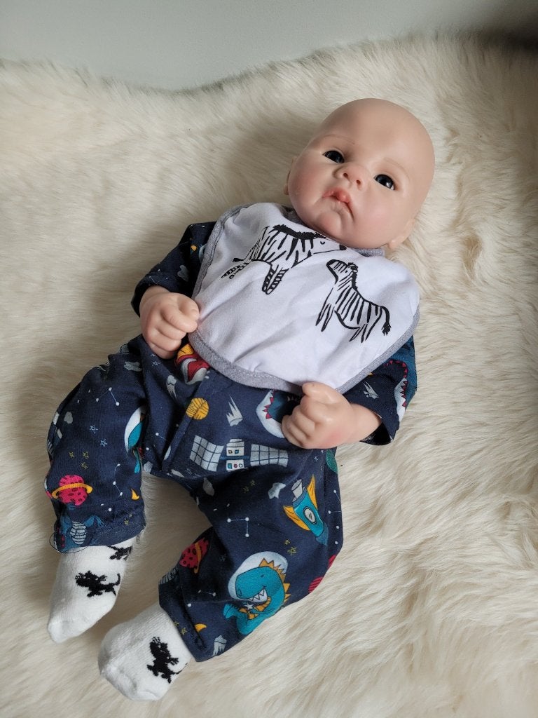 Siliconen babypop, Ophalen of Verzenden, Zo goed als nieuw, Babypop, Levensecht of Reborn