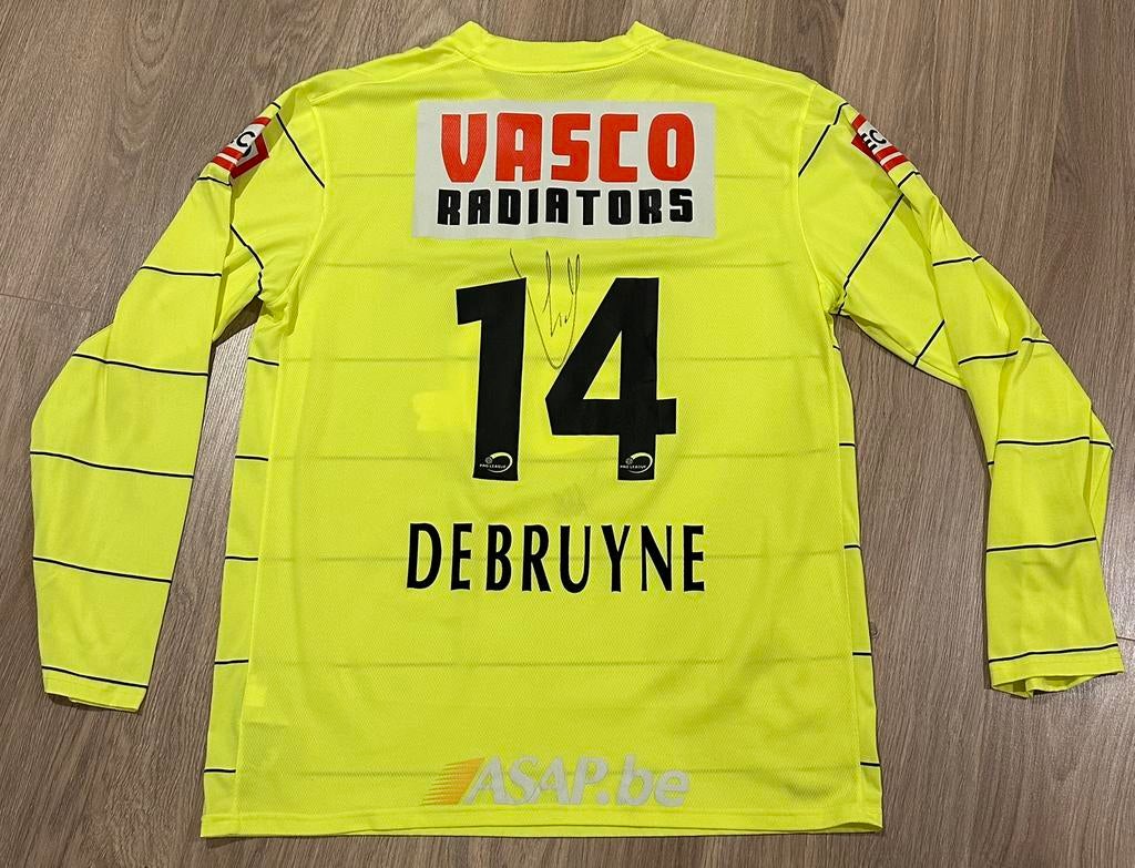 Match worn/issued shirt KRC Genk 2009/2010- Kevin De Bruyne, Verzenden, Zo goed als nieuw, Shirt