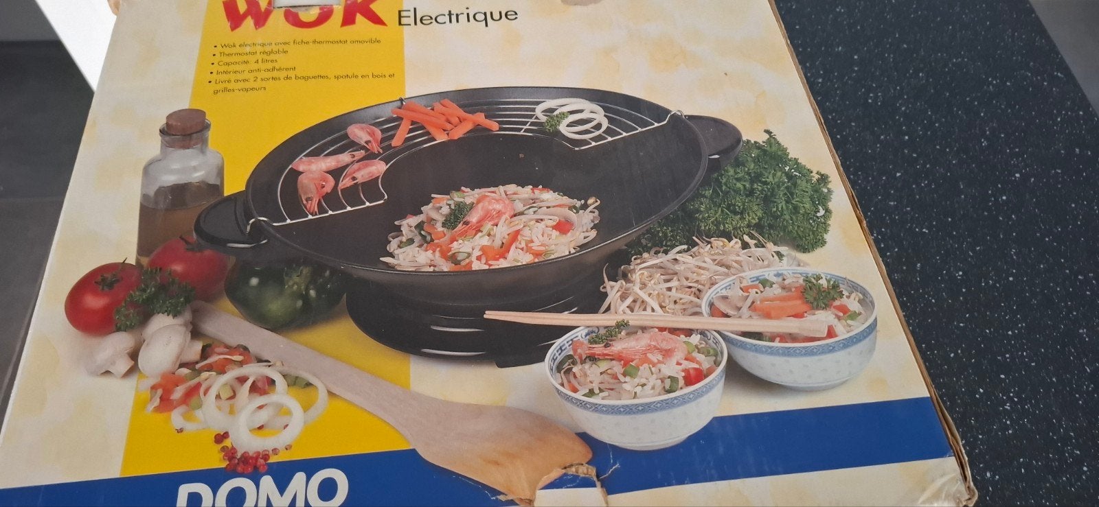 electrische wok, Electroménager, Enlèvement, Utilisé, Gril de table