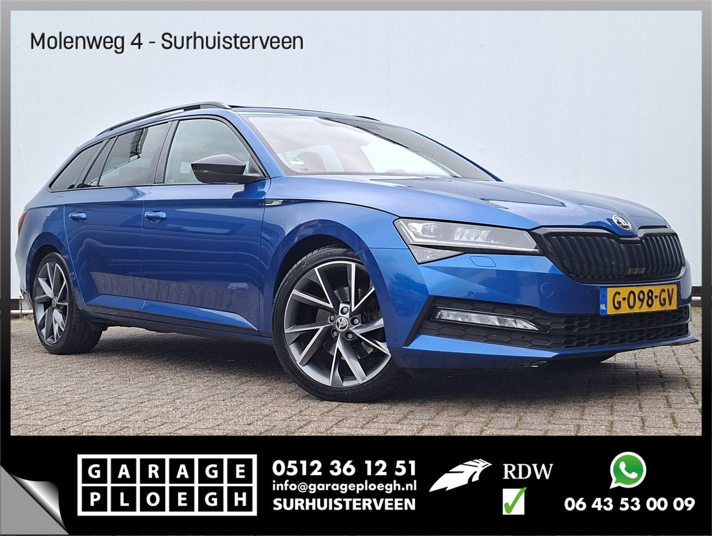 Skoda Superb station wagon 1.5 TSI ACT Sportline Pano attach, Autos, Achat, Entreprise, Carnet d'entretien, Automatique