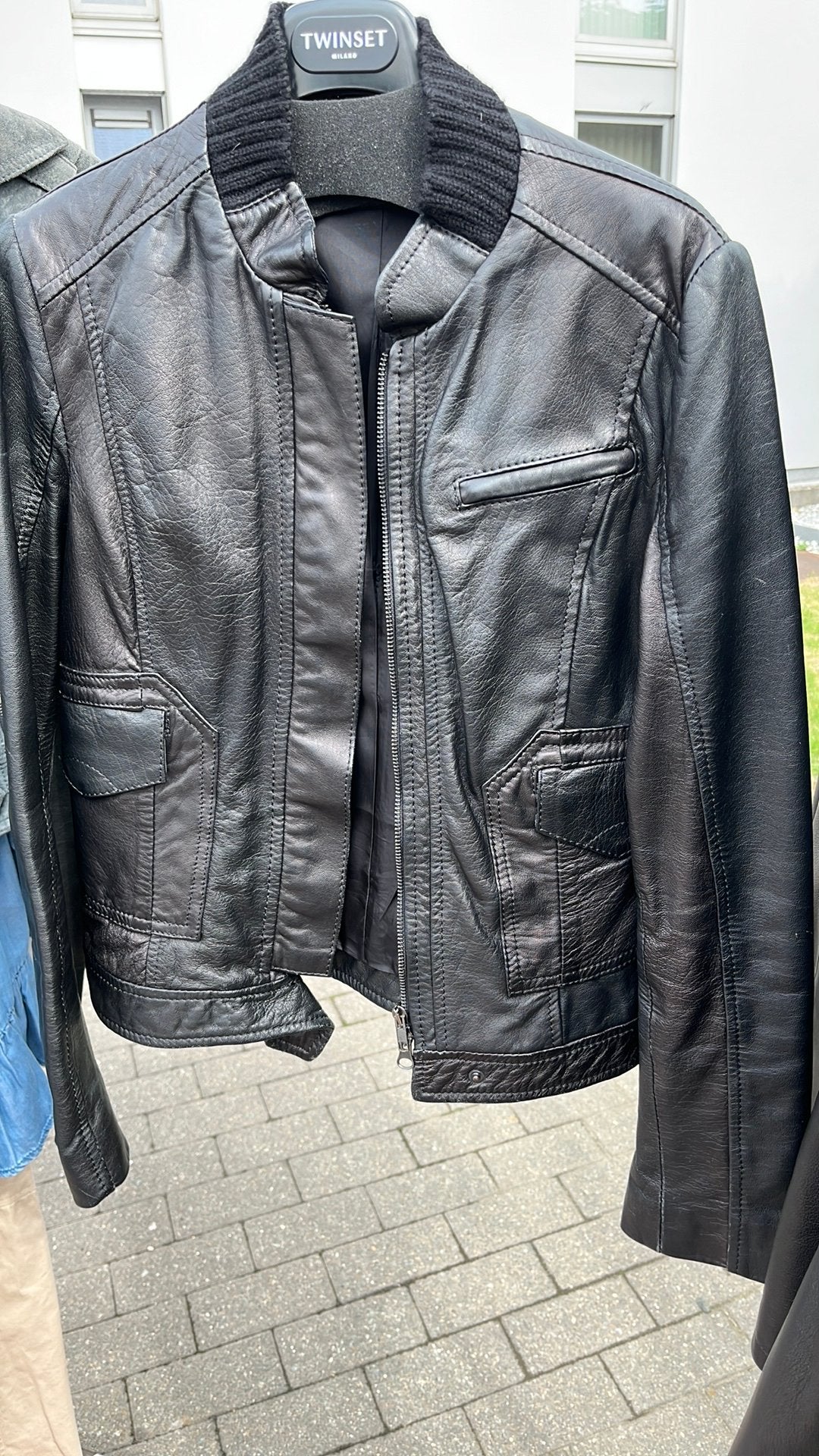 Lederen jacket Annarita N maatje small, Kleding | Dames, Ophalen of Verzenden, Zo goed als nieuw