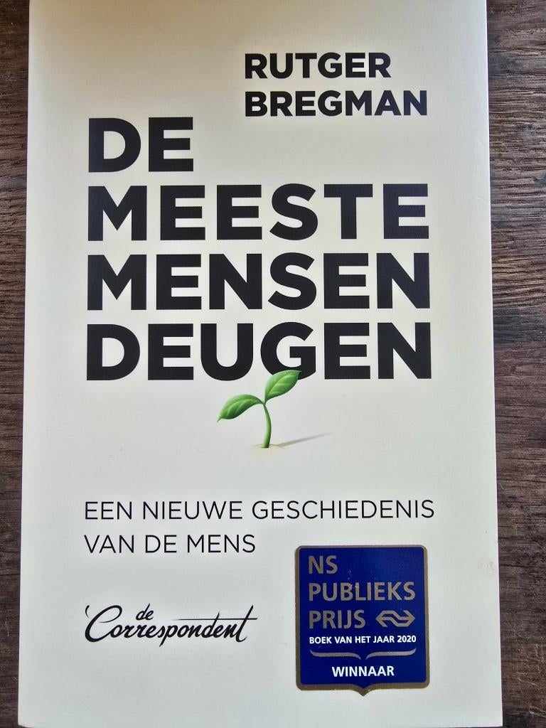 de meeste mensen deugen Rutger Bregman, Neuf, Enlèvement ou Envoi, Société, Rutger Bregman