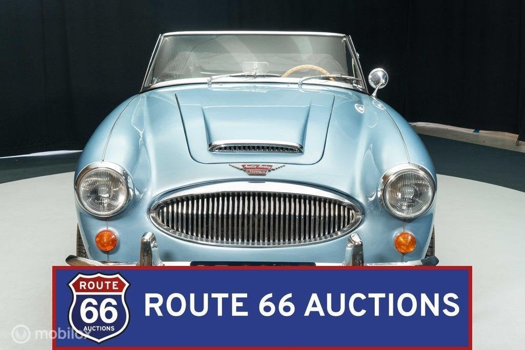 Austin-Healey 3000 Mk III | 1966 | Route 66 Auctions, Auto's, Austin, Zwart, Bedrijf, Handgeschakeld