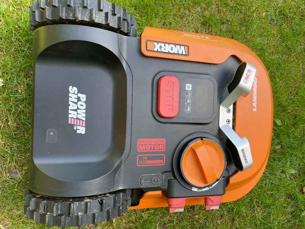 Worx landroid M500 excellent état, Jardin & Terrasse, Tondeuses robotisées, Enlèvement, Comme neuf