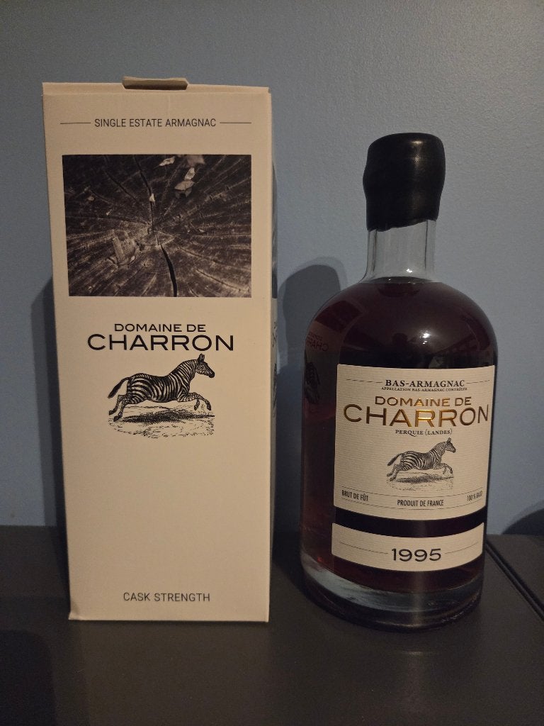 Domaine de Charron 1995 brut de fût (25y) 48,7%, Collections, Enlèvement ou Envoi