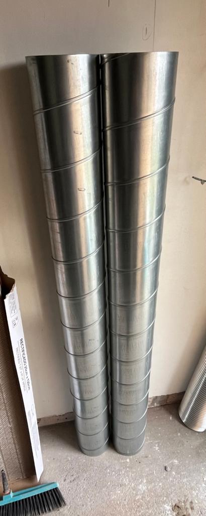 Spirobuis dia 150, Ophalen, Nieuw, Ventilator en Afzuiger