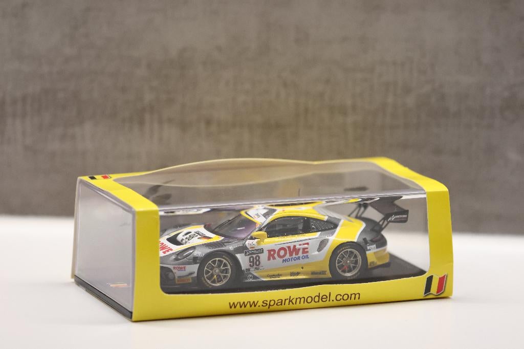 Porsche 911 GT3 R Spark 1/43 - ROWE - WINNER 24h de Spa 2020, Enlèvement ou Envoi, Neuf, Voiture