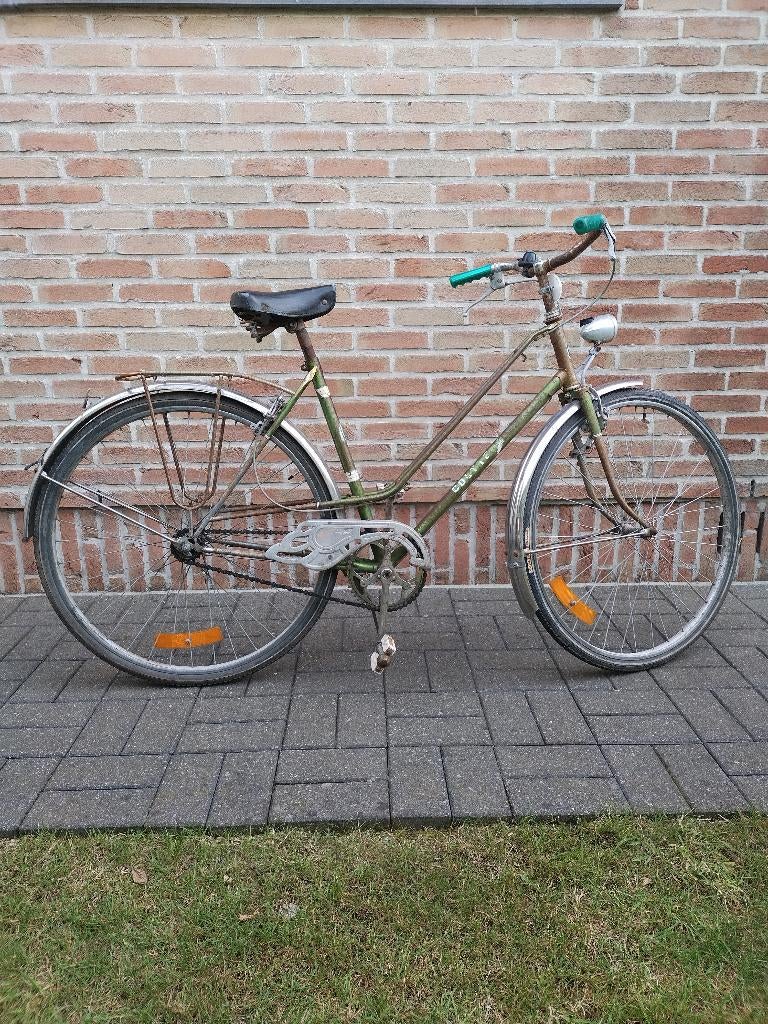 Damesfiets, Ophalen, Gebruikt