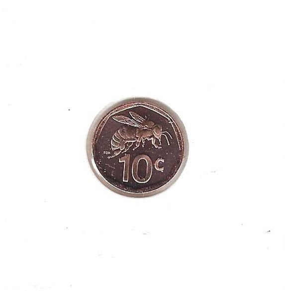 Zuid-Afrika, 10 Cents 2023, NGIZIMU AFRIKA-AFRIKA TSHIPEMBE., Postzegels en Munten, Ophalen of Verzenden, Zuid-Afrika, Losse munt