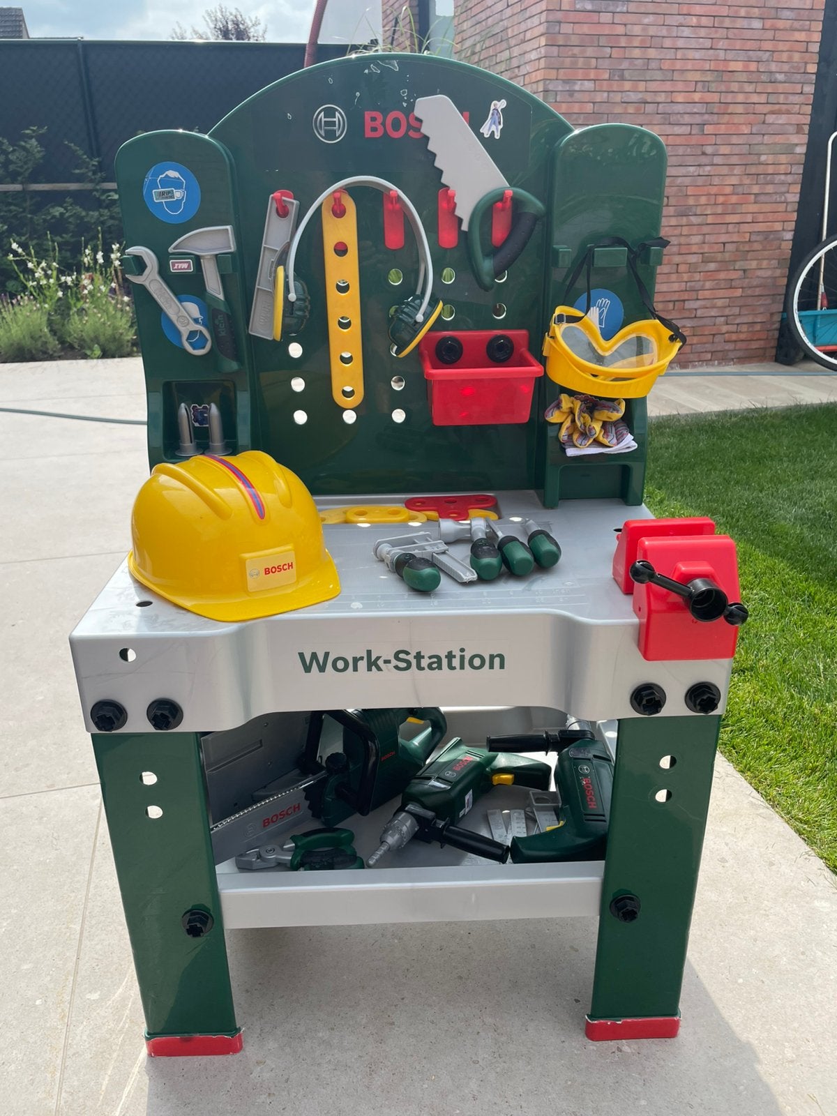 Bosch work station speelgoed, Ophalen, Gebruikt