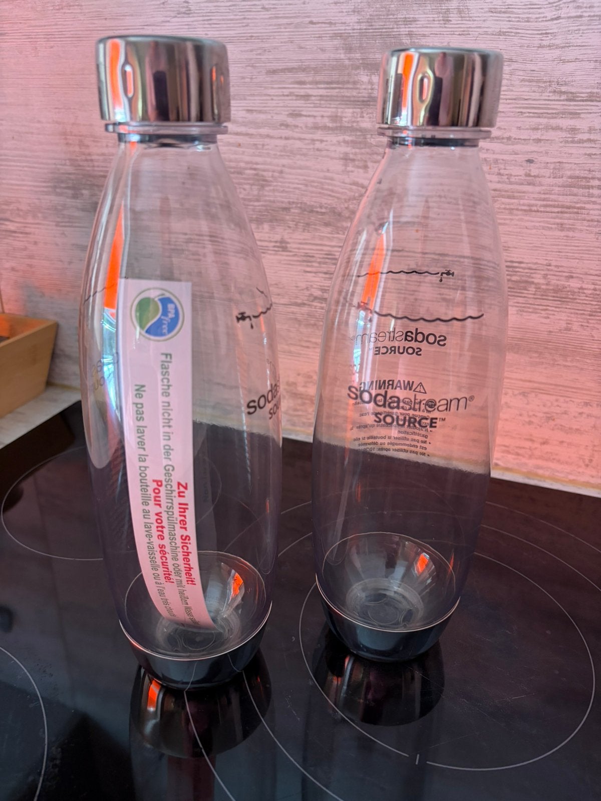 Lot de 2 bouteilles neuves SODASTREAM, Enlèvement, Neuf