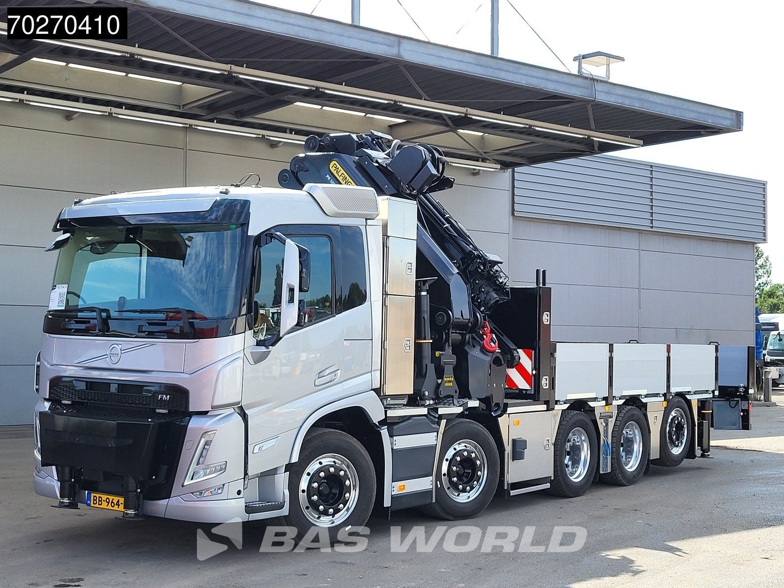 Volvo FM 500 10X4 NEW! Palfinger PK580 TEC + PJ090C JIB 2.5t, Auto's, Vrachtwagens, Automaat, Euro 6, Overige kleuren, Leder