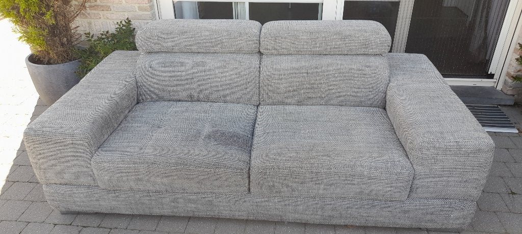 Zetel, Ophalen, Gebruikt, 100 tot 125 cm, Tweepersoons