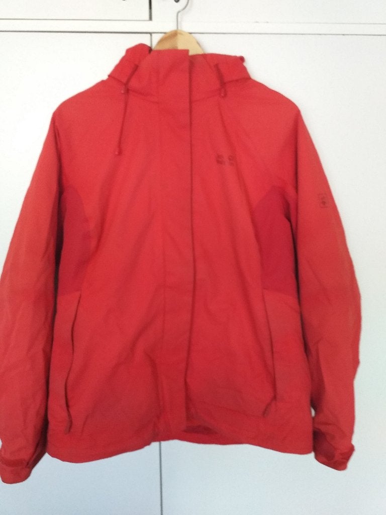 Jack Wolfskin Damesjas, Verzenden, Maat 46/48 (XL) of groter, Gedragen, Rood