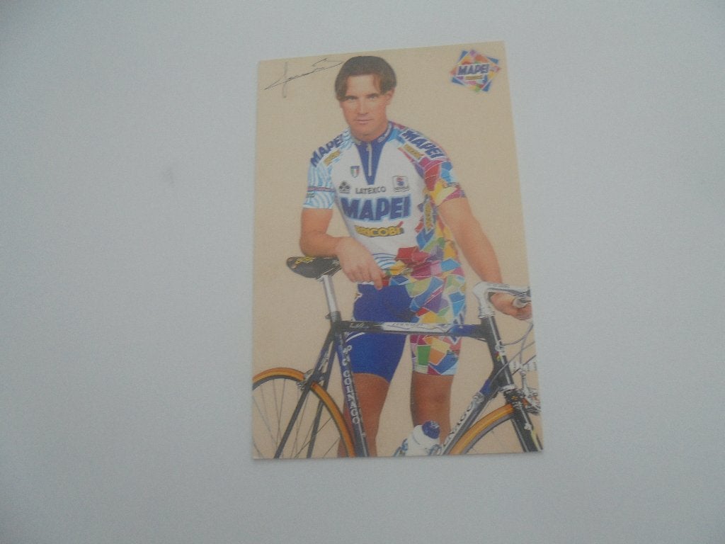 wielrenner - bart leysen, Verzamelen, Ophalen of Verzenden, 1980 tot heden, Zo goed als nieuw, Foto