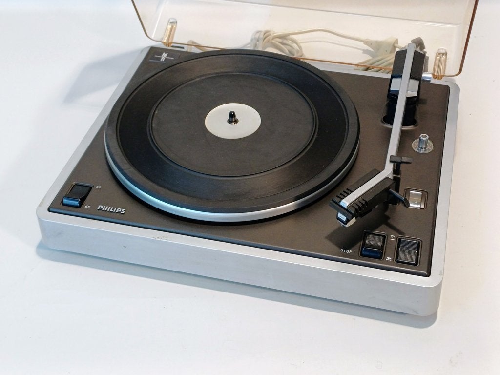 Philips platenspeler 207  uit  1973, TV, Hi-fi & Vidéo, Tourne-disques, Enlèvement ou Envoi, Utilisé, Tourne-disque, Philips