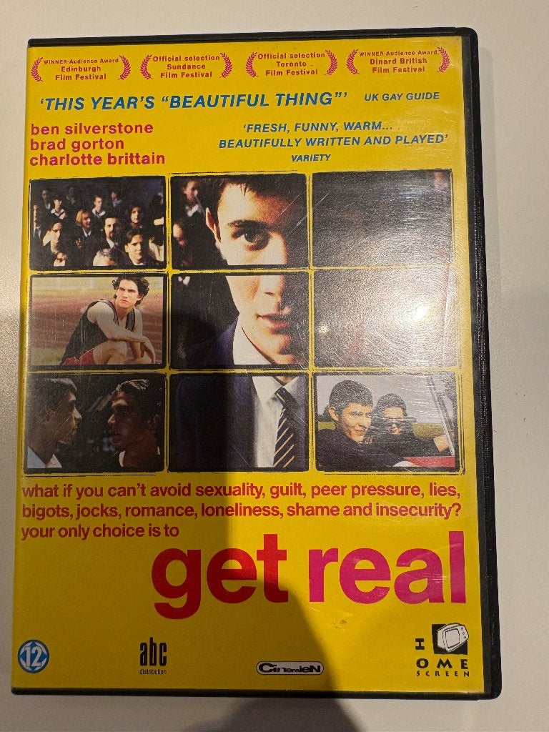 Get real "DVD gay theme", Cd's en Dvd's, Gebruikt, Nederlands, Vanaf 12 jaar, Nederlands