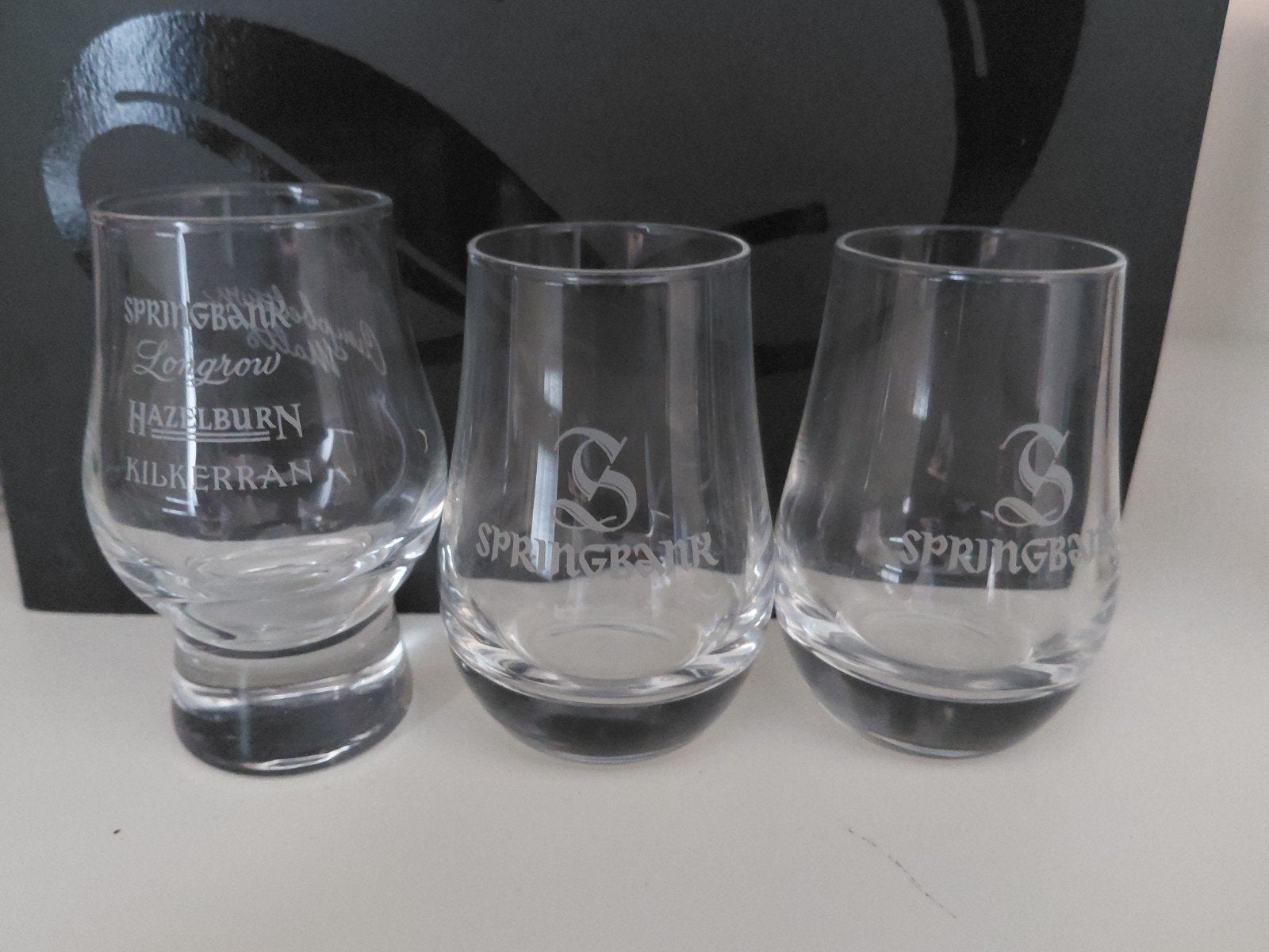 Springbank glaswerk, Verzamelen, Ophalen