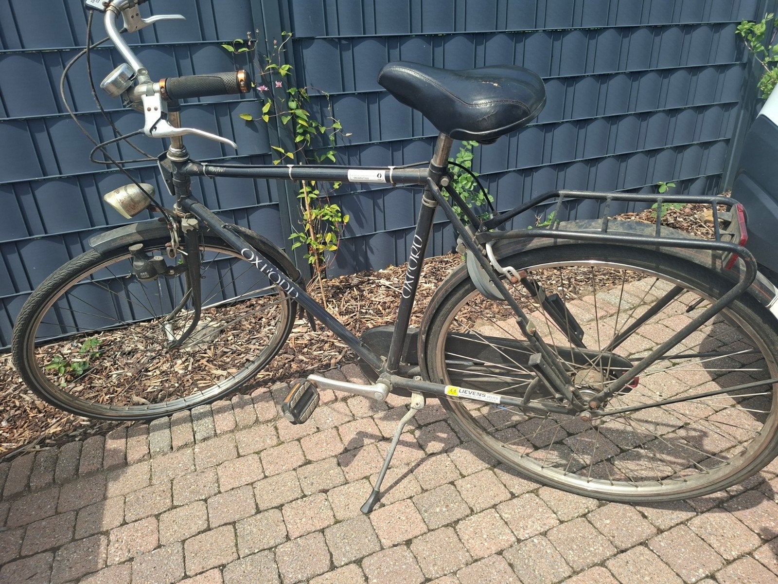 Fiets Oxford, Ophalen
