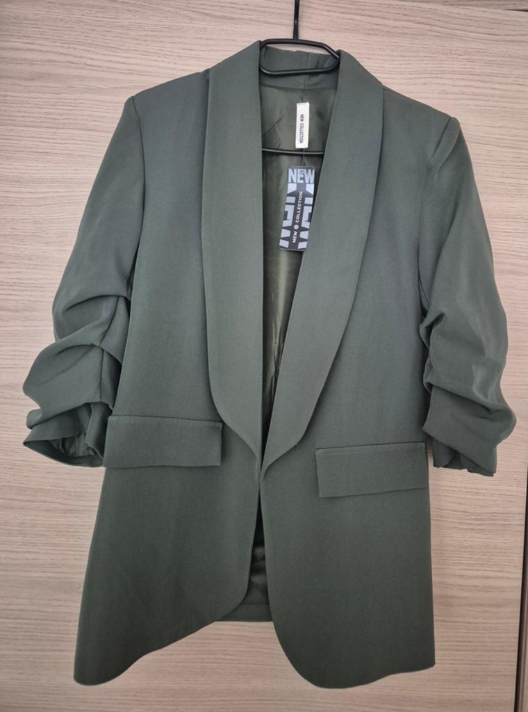 Belle veste blazer neuf couleur kaki taille S, Enlèvement, Neuf, Taille 36 (S)