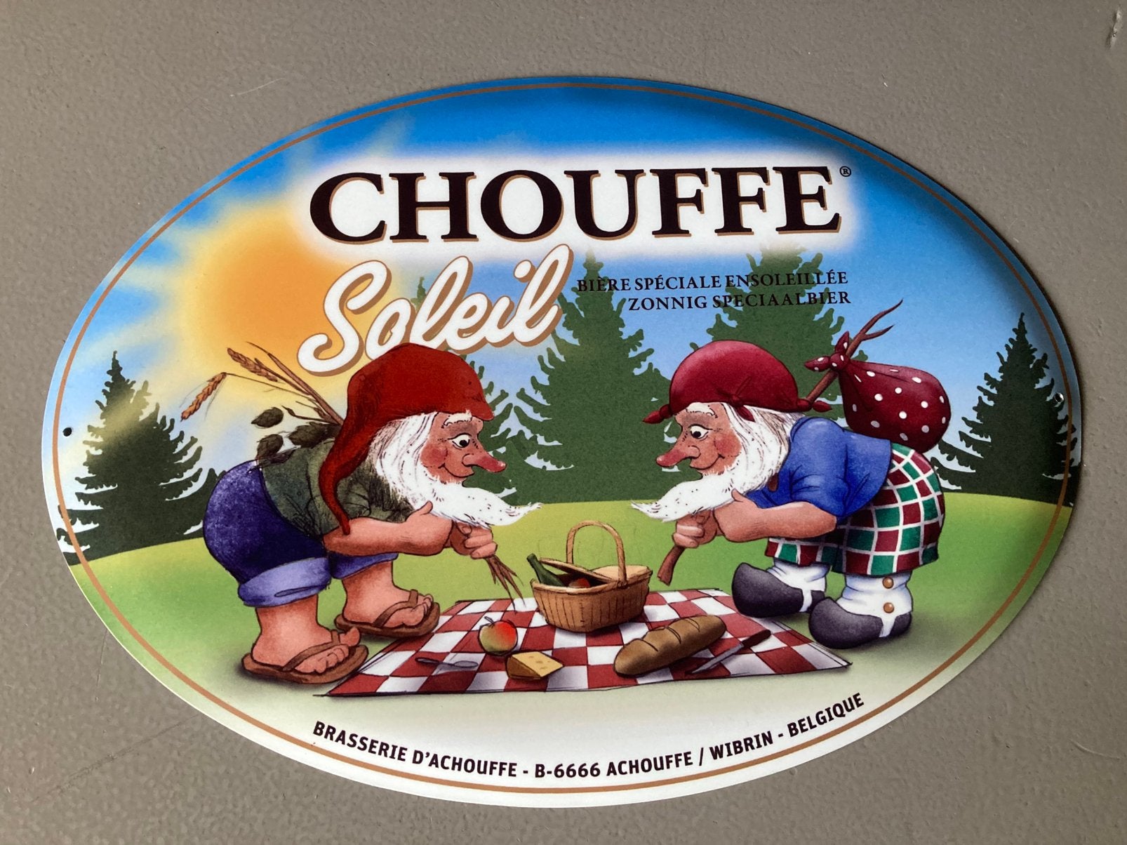 La chouffe soleil, Ophalen of Verzenden, Duvel