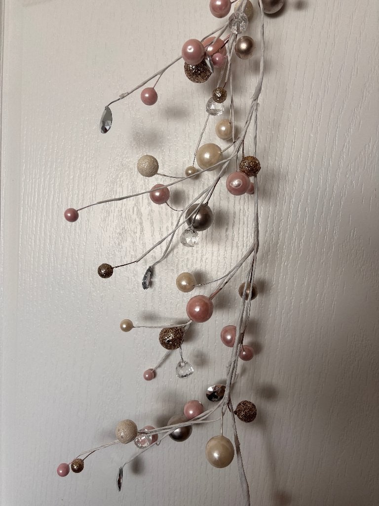 4 Kerstslingers in goede st voor in de Kerstboom of als deco, Enlèvement ou Envoi, Utilisé