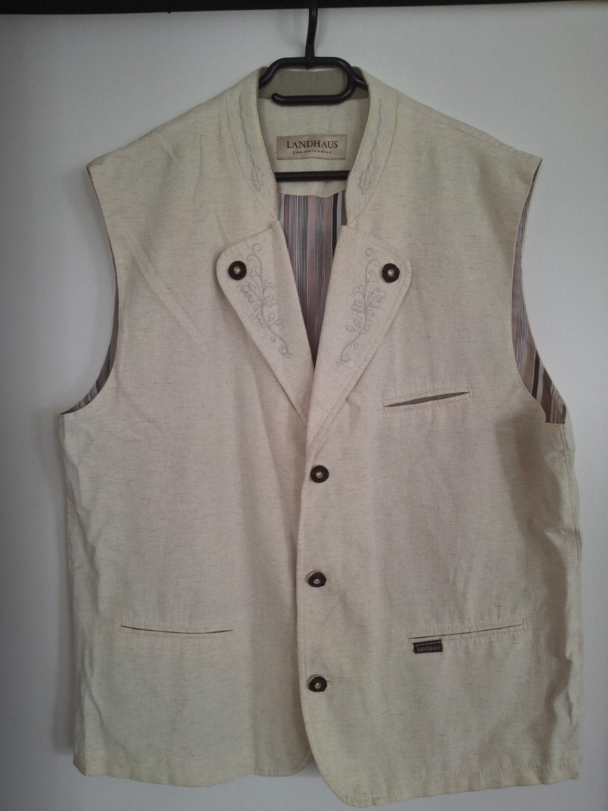 Gilet uit katoen, maat 54, Landhaus., Enlèvement ou Envoi, Taille 52/54 (L)
