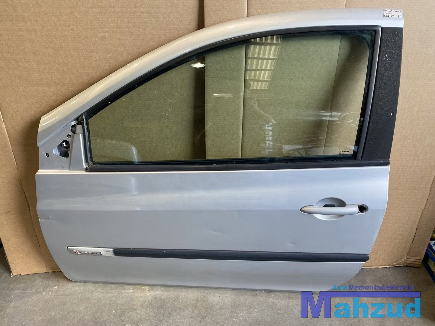 RENAULT CLIO 3 Grijs zilver TED69 Linker links deur portier, Auto-onderdelen, Renault Group, Gebruikt, Contact.group@renault.com
