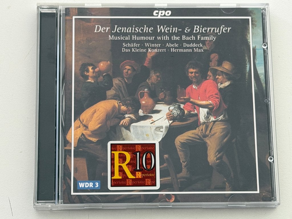 Jenaische Wein- & Bierrufer, Musical Humour With Bach Family, Enlèvement ou Envoi, Utilisé, Bach