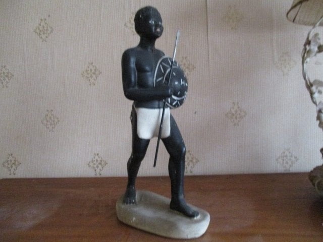 ancienne posture africaine, Collections, Statues & Figurines, Enlèvement, Utilisé