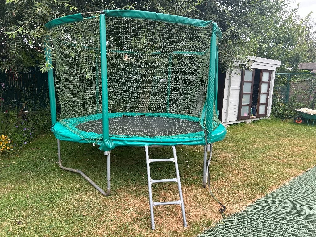 Kadee Pro Trampoline 300 cm groen, Enlèvement, Utilisé