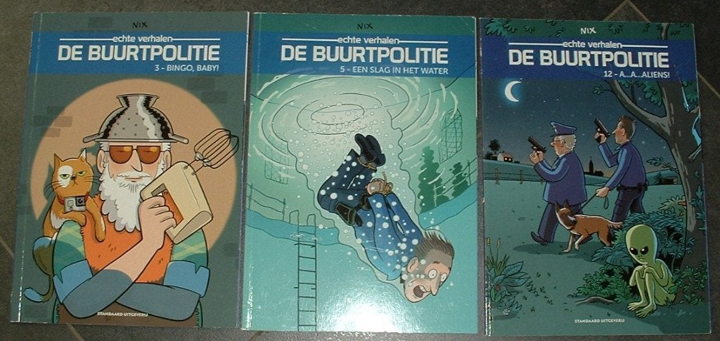 strips de buurtpolitie nrs 3-5-12, Boeken, Meerdere stripboeken, Ophalen of Verzenden