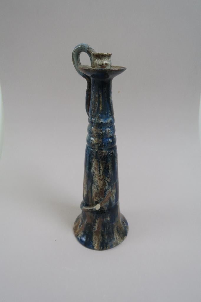 Pied de lampe en grès Roger Guérin 45 cm à restaurer, Antiquités & Art, Antiquités | Céramique & Poterie, Enlèvement ou Envoi