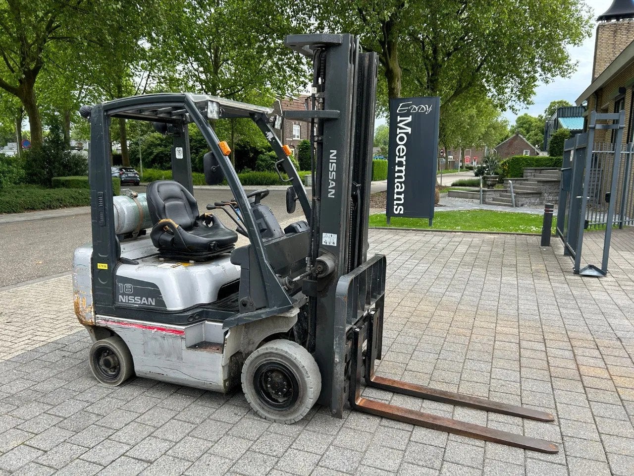 Nissan P1D1A18LQ Heftruck (bj 2011), 1000 tot 2000 kg, LPG, Heftruck, Nissan