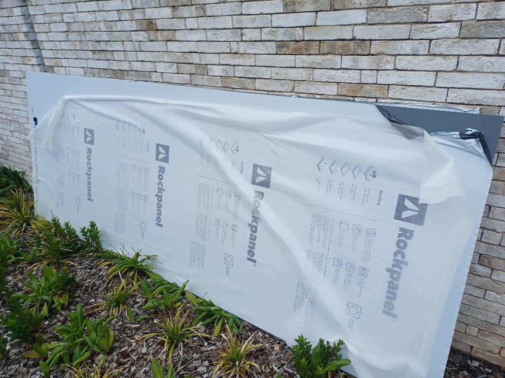 rockpanel gevelplaat RAL 7012, Enlèvement, Neuf, Autres matériaux, Moins de 20 mm