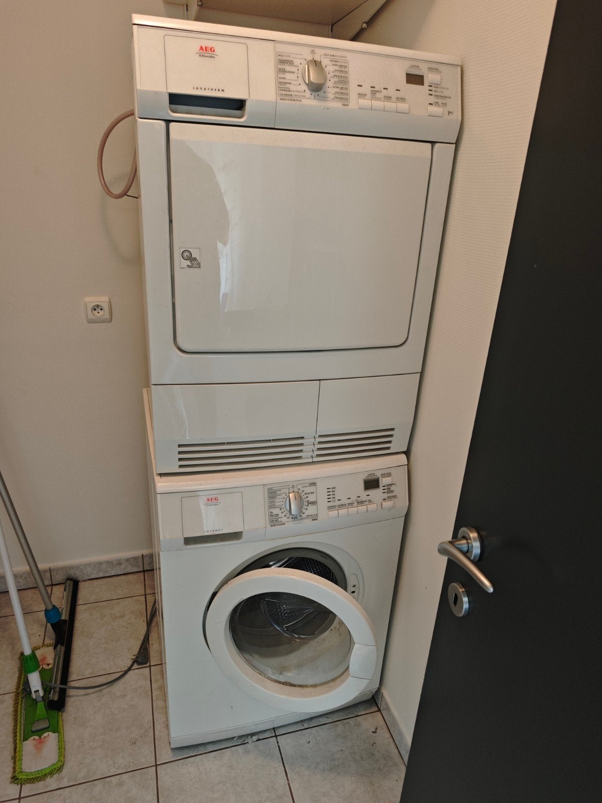 droogkast + wasmachine te koop, Ophalen, Gebruikt