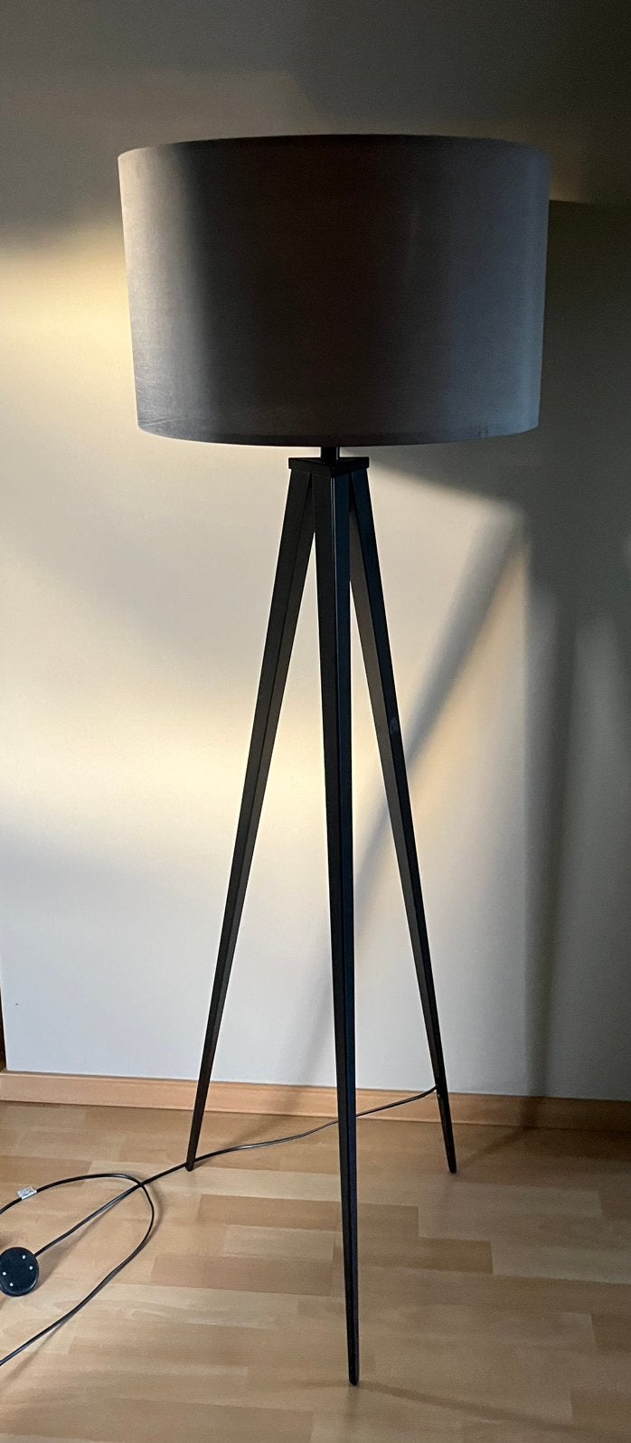 Vintage retro mloderne klassieke staanlamp, Enlèvement, Comme neuf, Métal, 150 à 200 cm