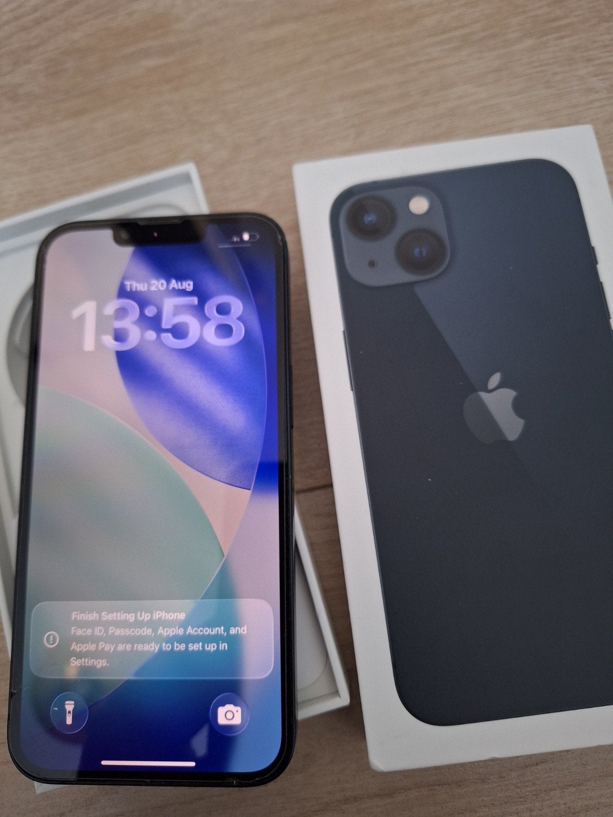 Iphone 13 in zeer goede staat, Telecommunicatie, Mobiele telefoons | Apple iPhone, Ophalen, 128 GB, Zwart, IPhone 13