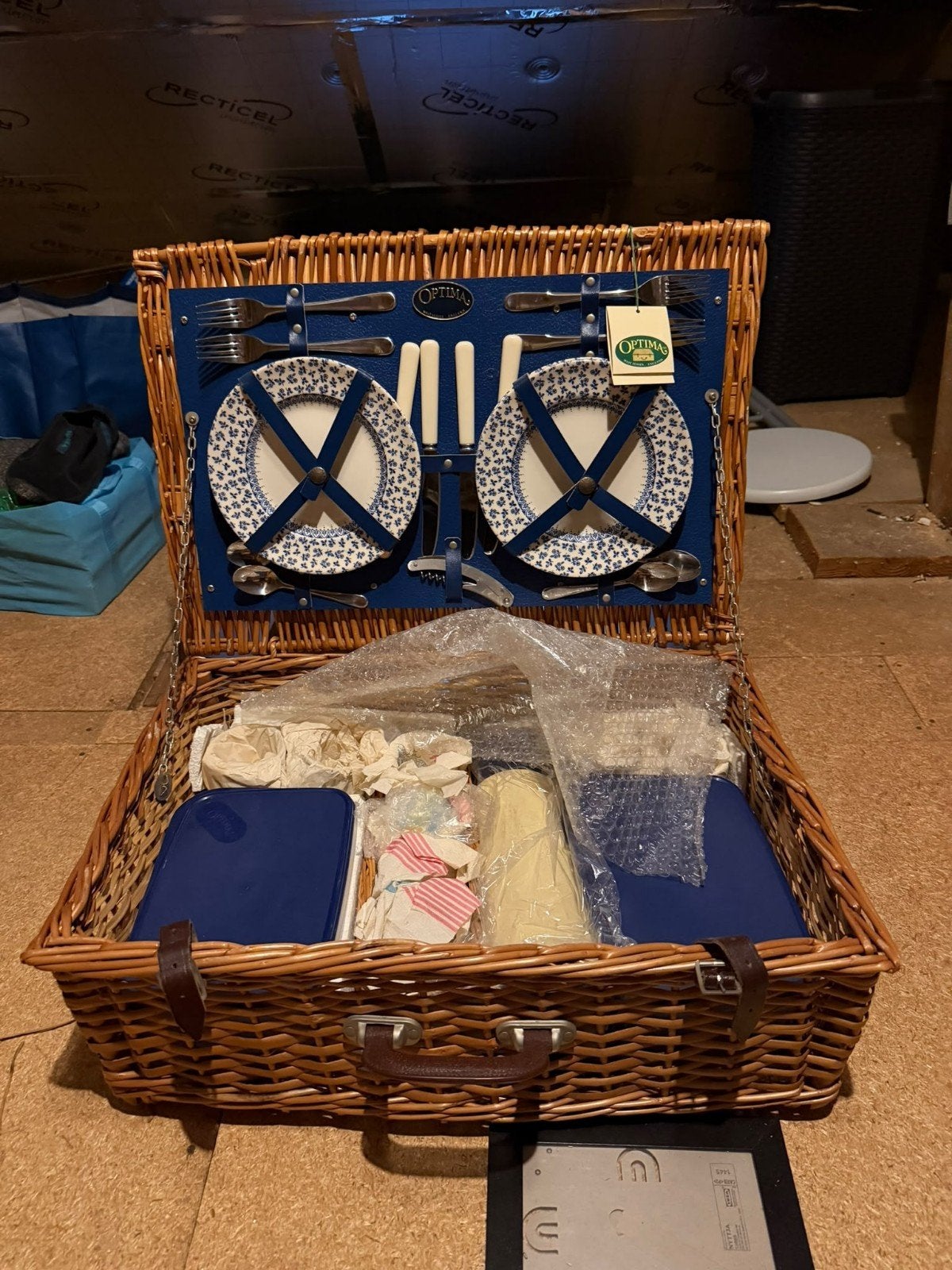 Picknickmand, Hobby en Vrije tijd, Ophalen, Nieuw
