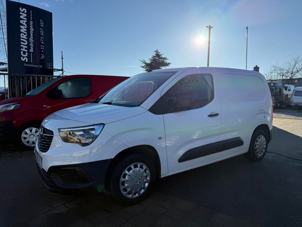 Opel combo euro 6, Auto's, Bestelwagens en Lichte vracht, Voorwielaandrijving, Stof, Wit, Bedrijf