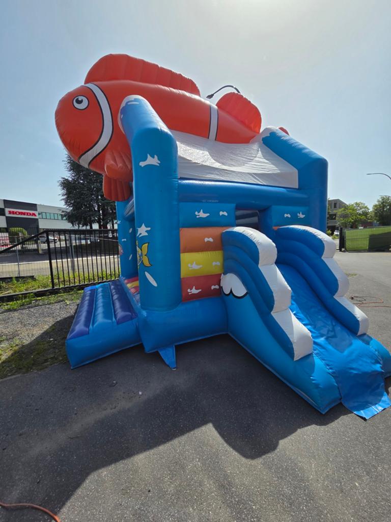 Springkasteel nemo, Hobby en Vrije tijd, Ophalen, Gebruikt