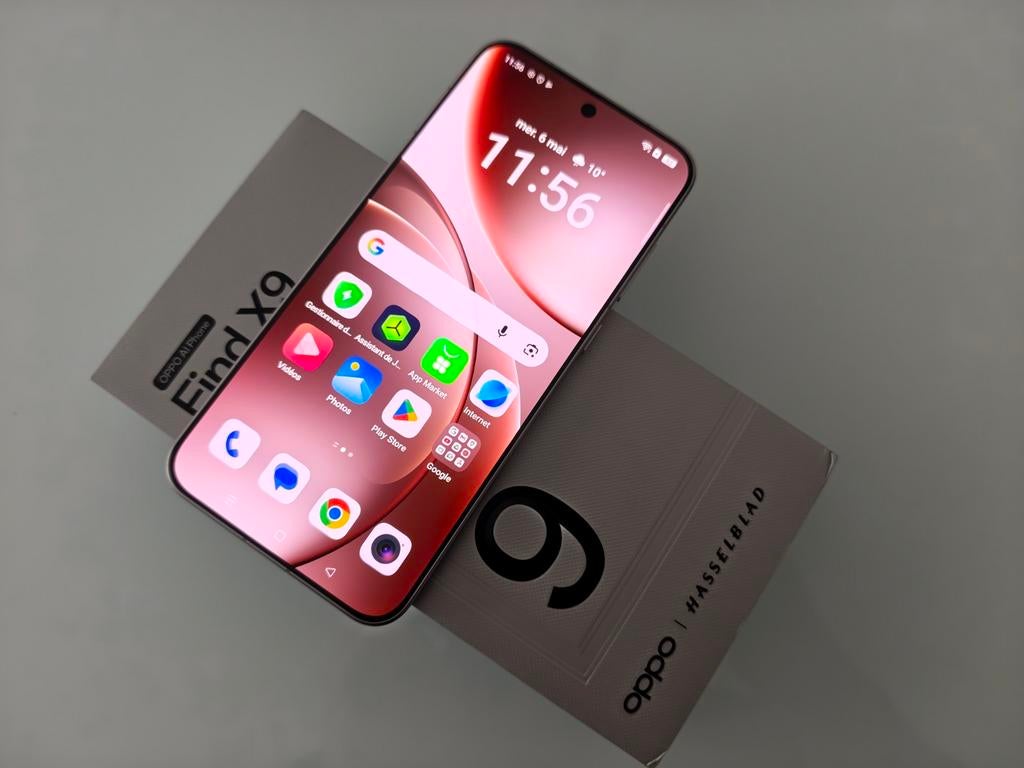 OPPO Find X9 – 512 Go – Titanium Grey Version EU / Global, Enlèvement ou Envoi, Classique ou Candybar, Sans abonnement, Sans simlock