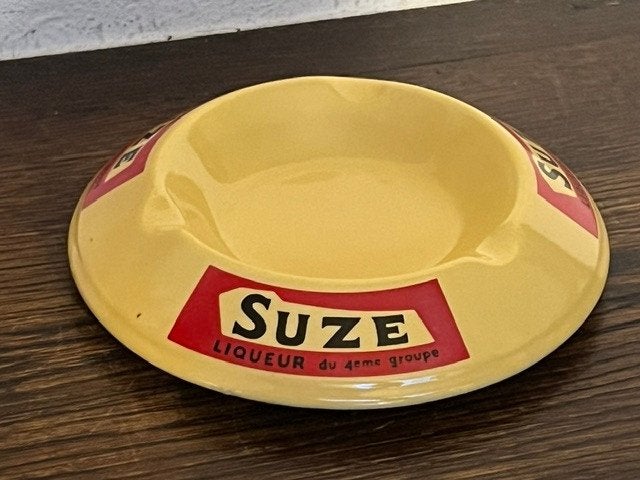 Vintage asbak Suze, likeur, Verzamelen, Merken en Reclamevoorwerpen, Ophalen
