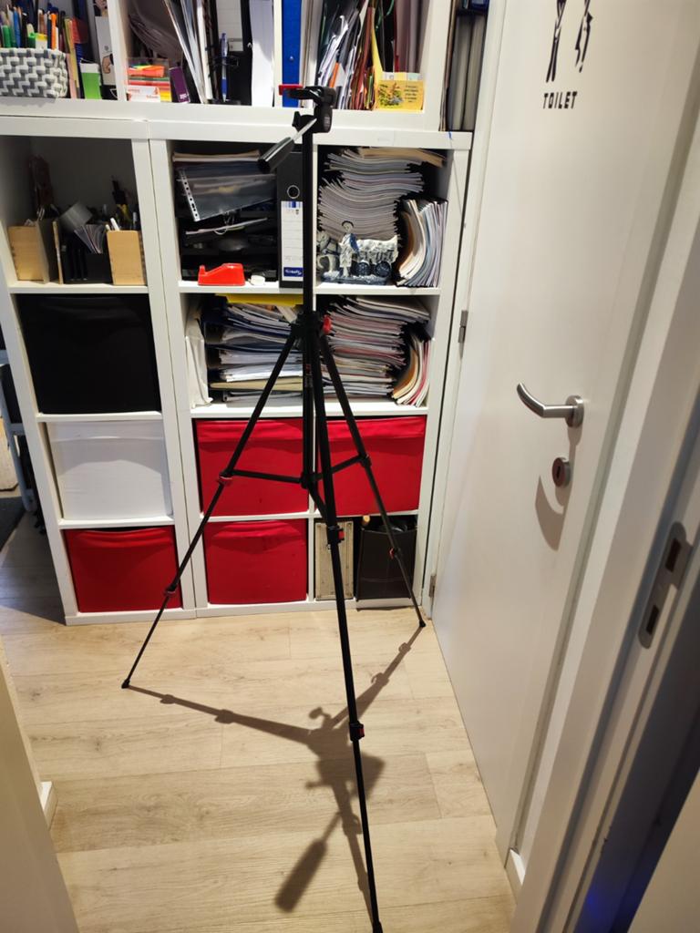 Vantage Statief Tripod Camera met balhoofd, Ophalen, Zo goed als nieuw, 150 tot 175 cm, Driepoot