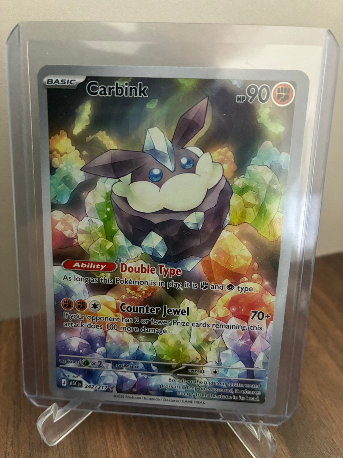 Pokemon carbink ascended heroes, Ophalen of Verzenden, Zo goed als nieuw, Booster